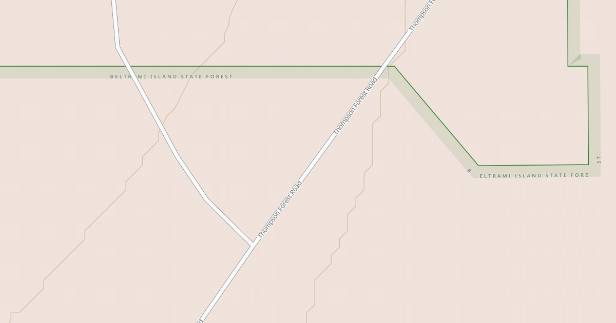 Map preview of Bemis Hill Trails