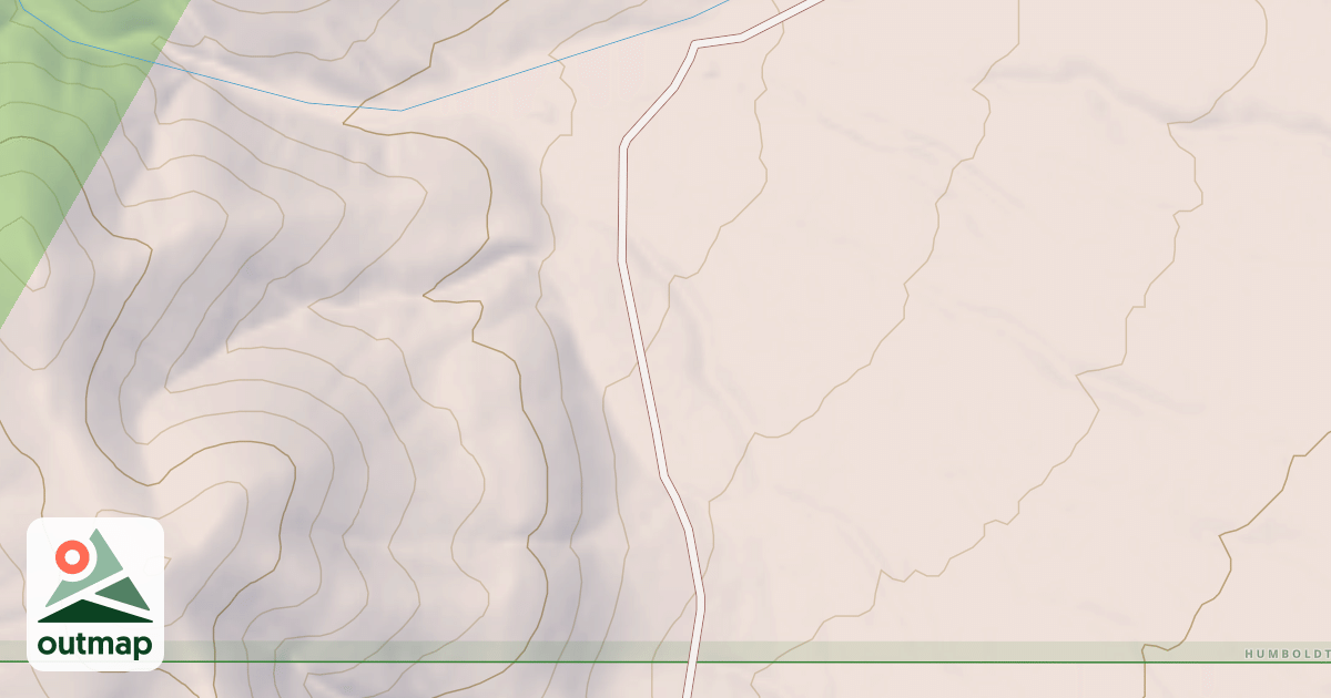 Map of SALISBURY MOUNTAIN SPUR A