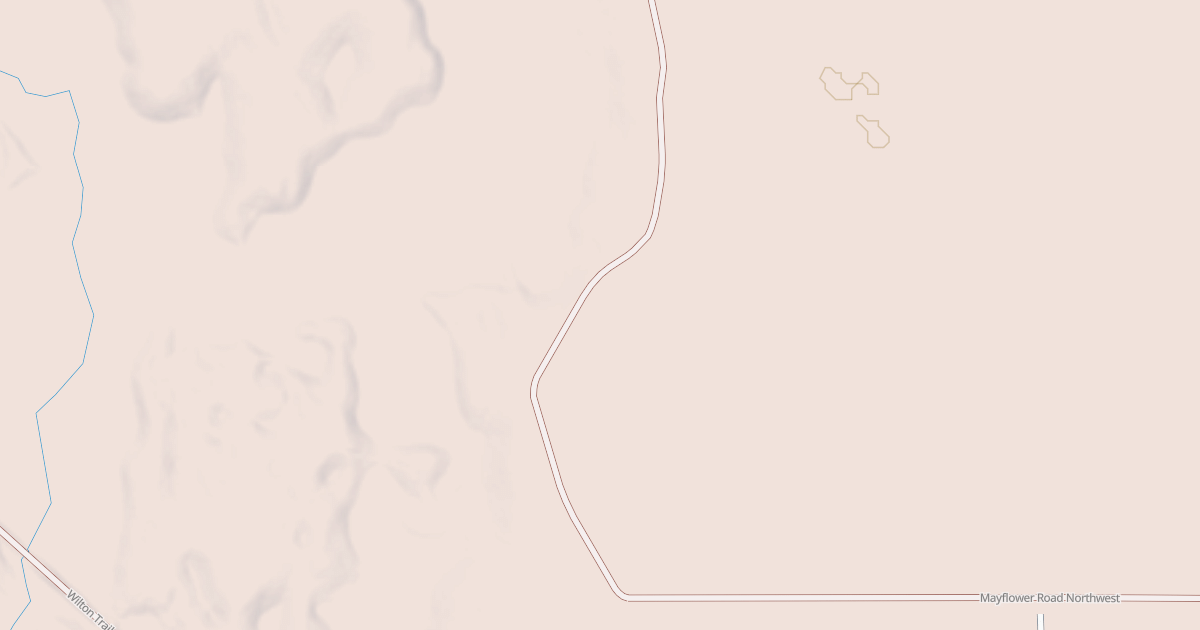 Map preview of Wilton Trails Northwest