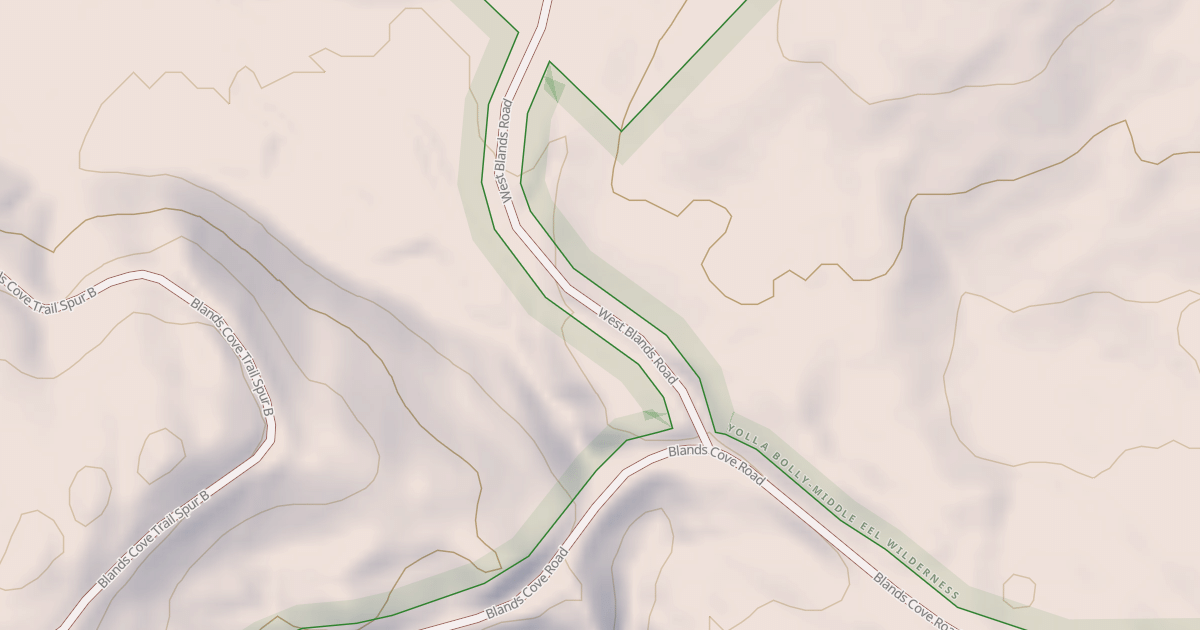 Map preview of WEST BLANDS