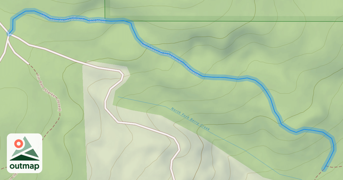 Map of All About Frank (Closed - Clearcut)