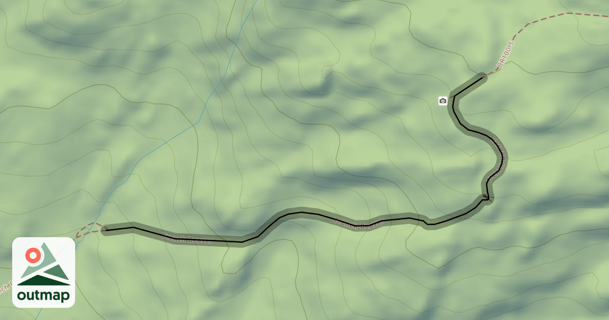 Map of French Beaver