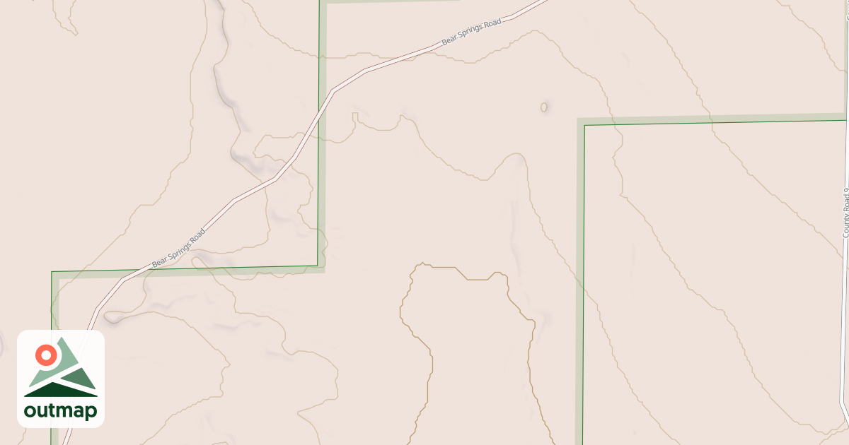 Map of BEAR SPRINGS A