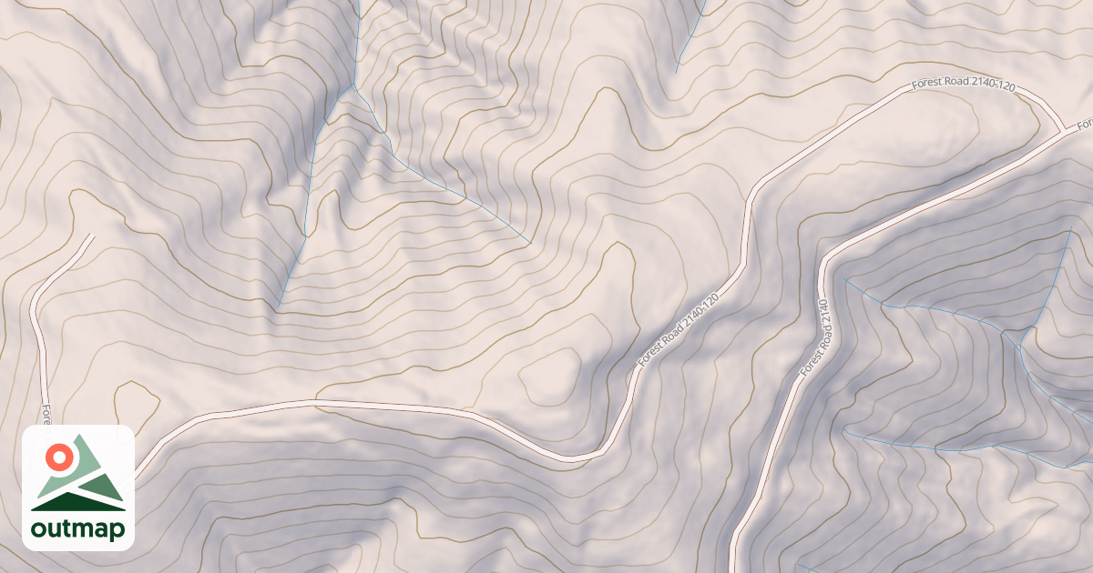 Map of USFS National Forest System Roads {E764424F-F0B5-4EFA-BACD-5F6D55D48C35}