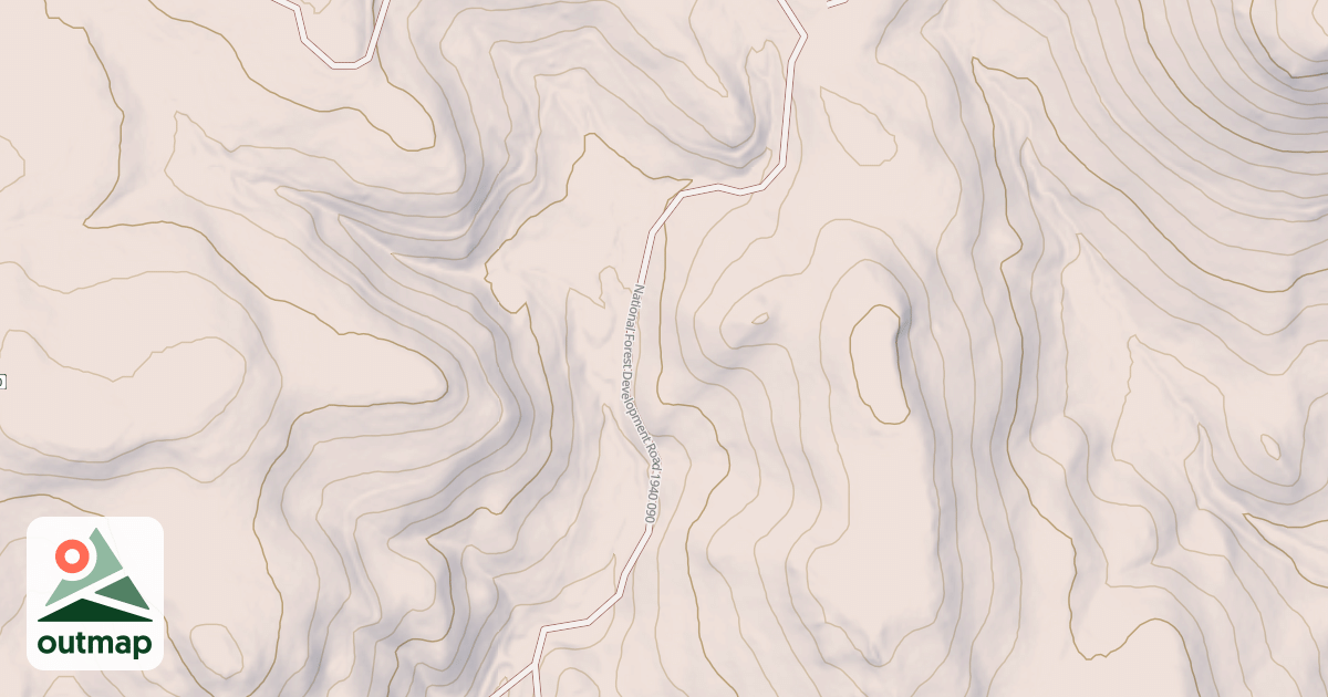Map of 610 Road Snowmobile