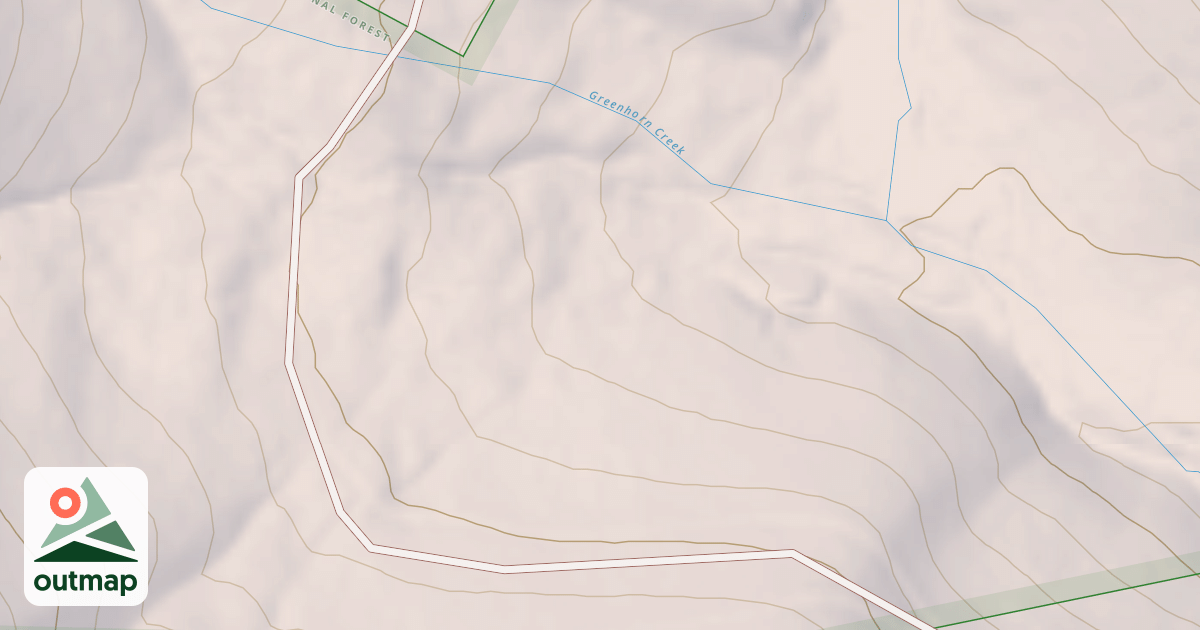 Map of USFS National Forest System Roads {72FD683F-54CE-4C0D-918E-0F01EC69709D}