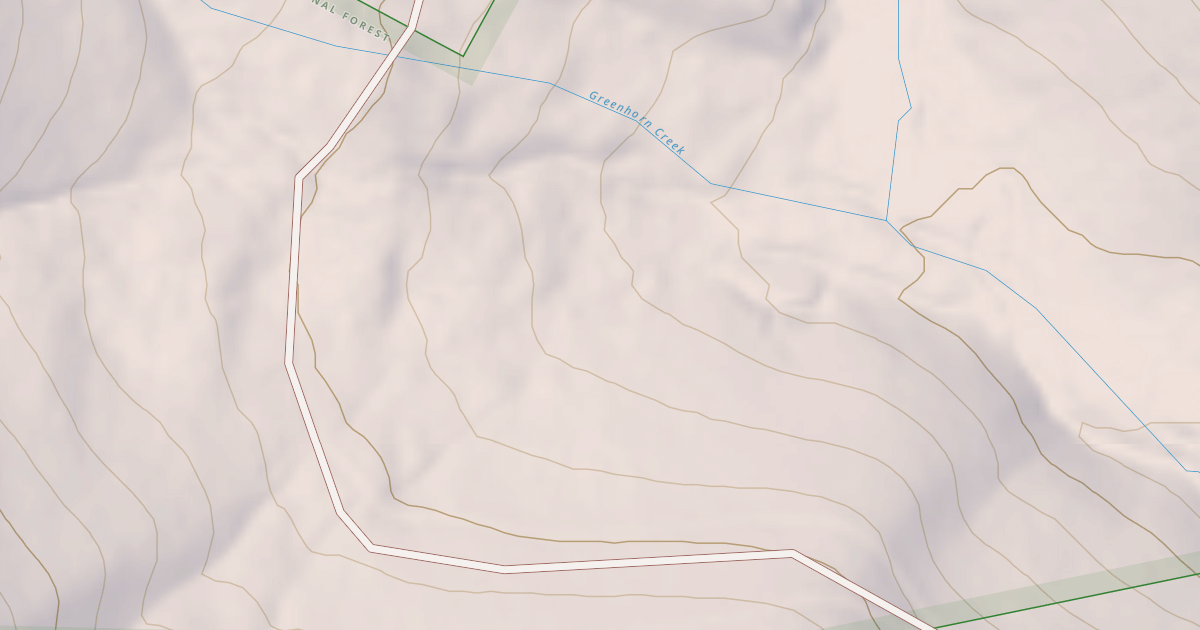 Map preview of USFS National Forest System Roads {72FD683F-54CE-4C0D-918E-0F01EC69709D}