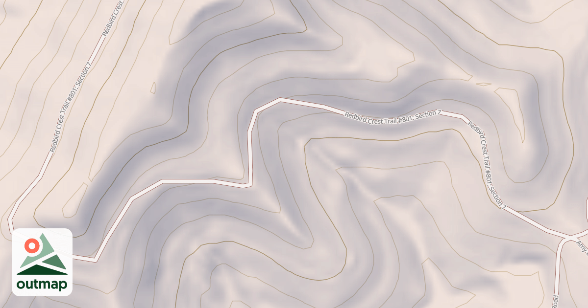 Map of Redbird Crest