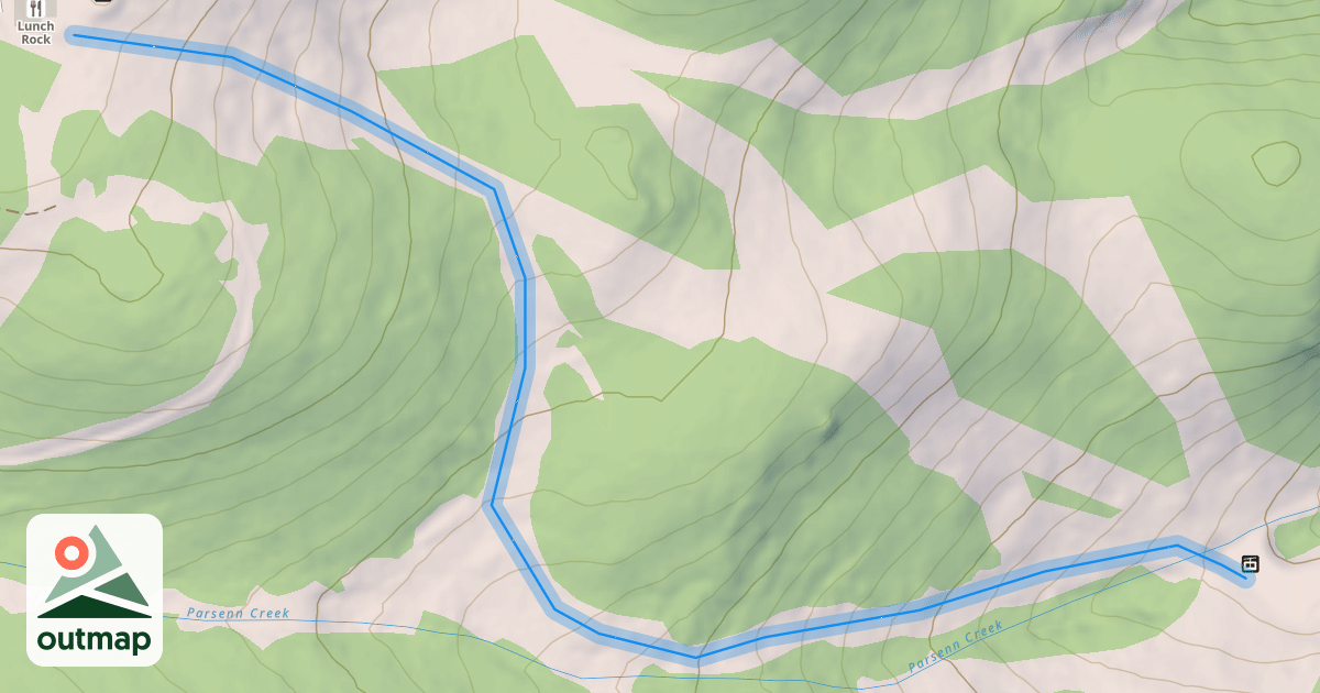 Map of Bluebell