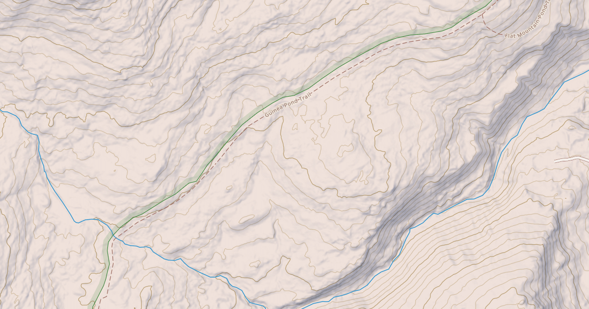 Map preview of Guinea Pond Trail