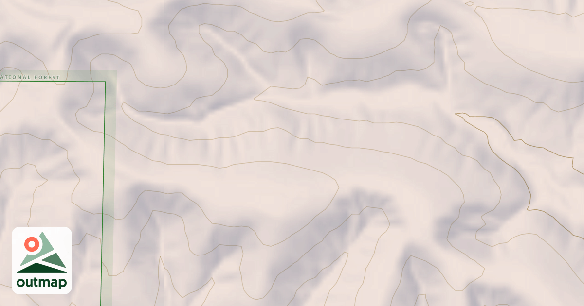 Map of PLEASANT-HICKS SPUR