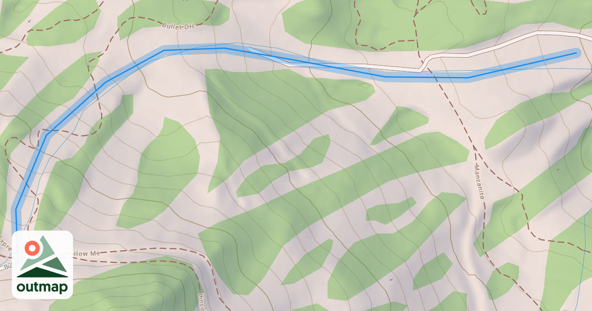 Map of Downhill