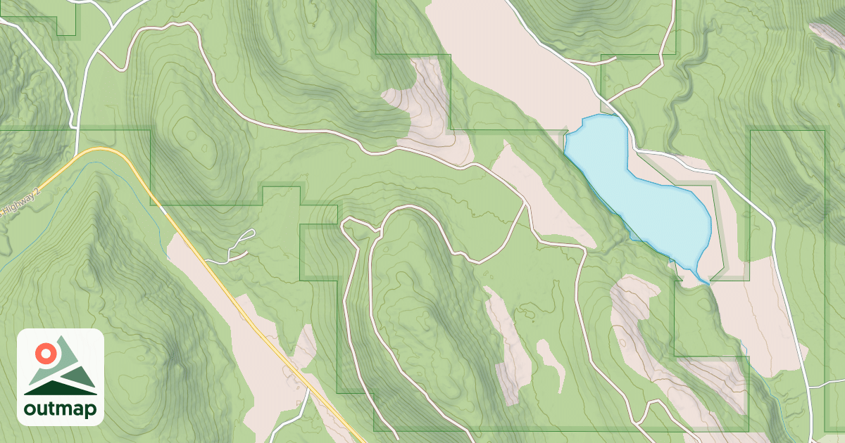 Map of PERKINS RIDGE