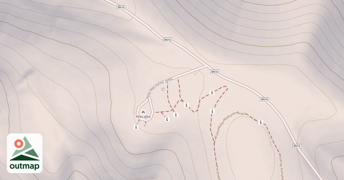 Map of PINO ALTO CG.