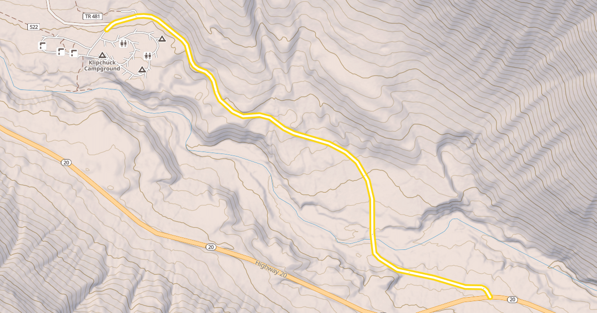 Map preview of National Forest Development Road 300