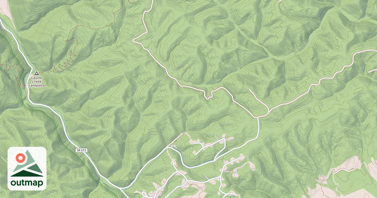 Map of CRAB ORCHARD PVT