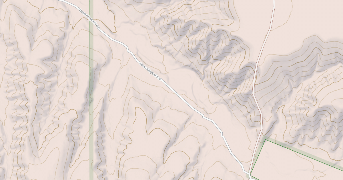 Map preview of LLANO ABEYTA