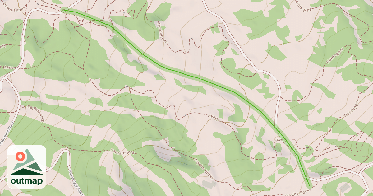 Map of Lower Keystone