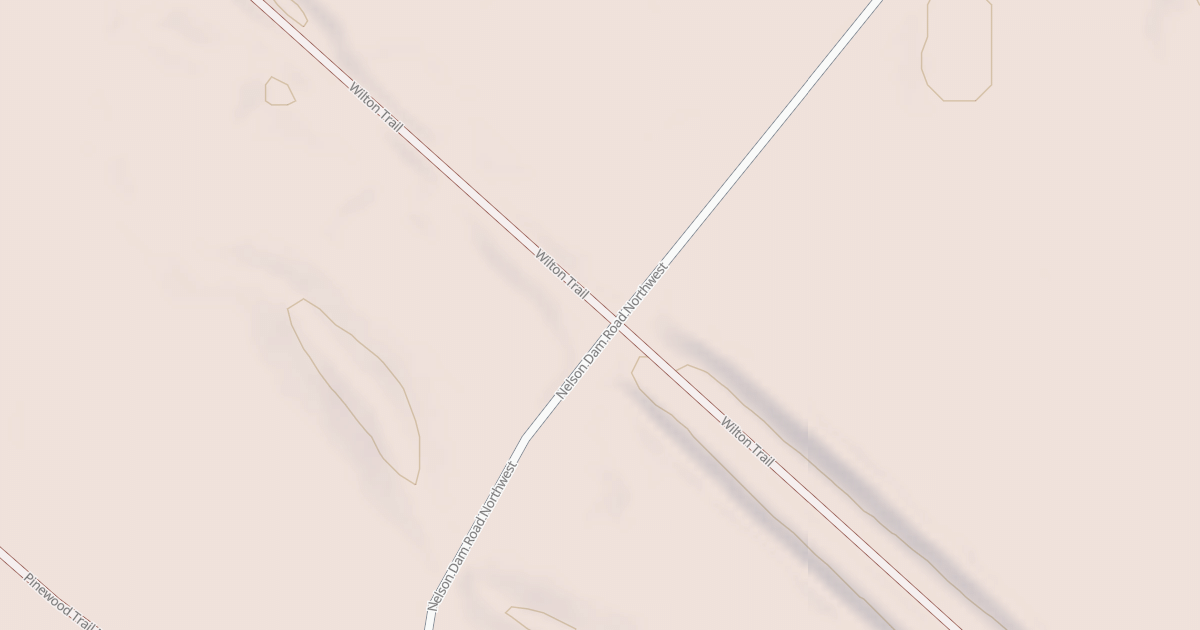 Map preview of Wilton Trails Northwest