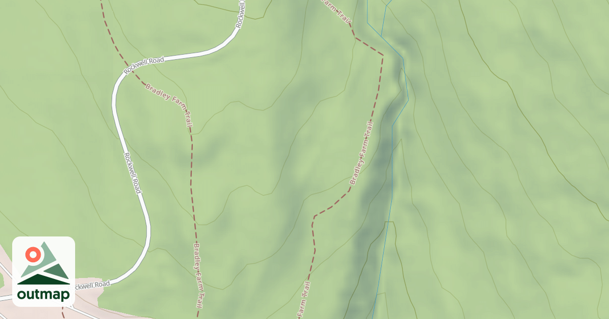 Map of Bradley Farm Trail