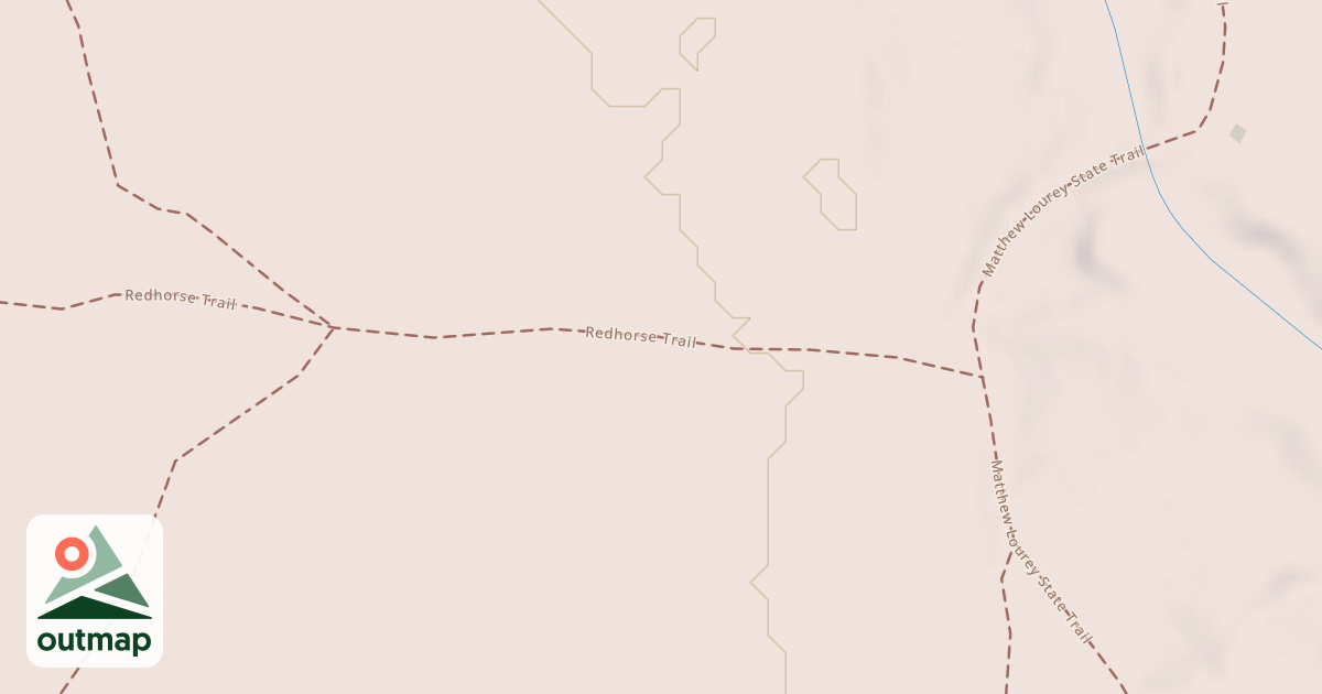 Map of Pine Riders Trail: Chengwatana State Forest