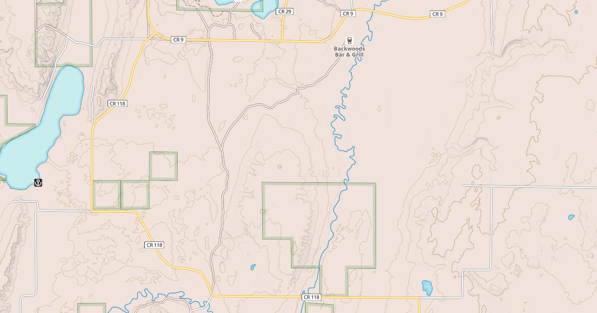 Map preview of Schoolcraft Trail