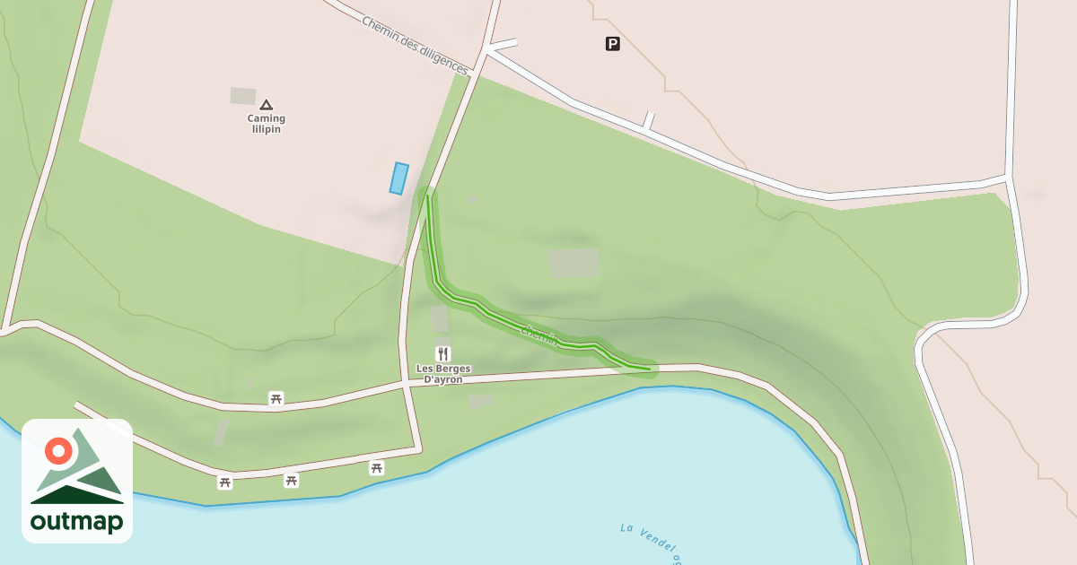 Map of chemin
