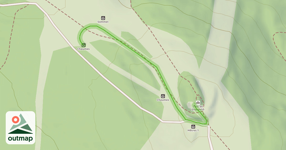Map of Le Hibou