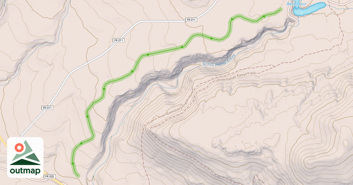 Map of Breezy Trail