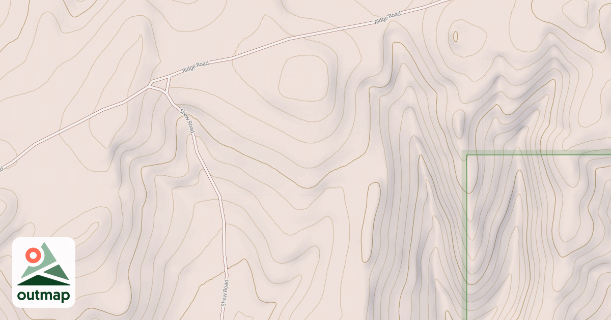 Map of RIDGE SHAW #5