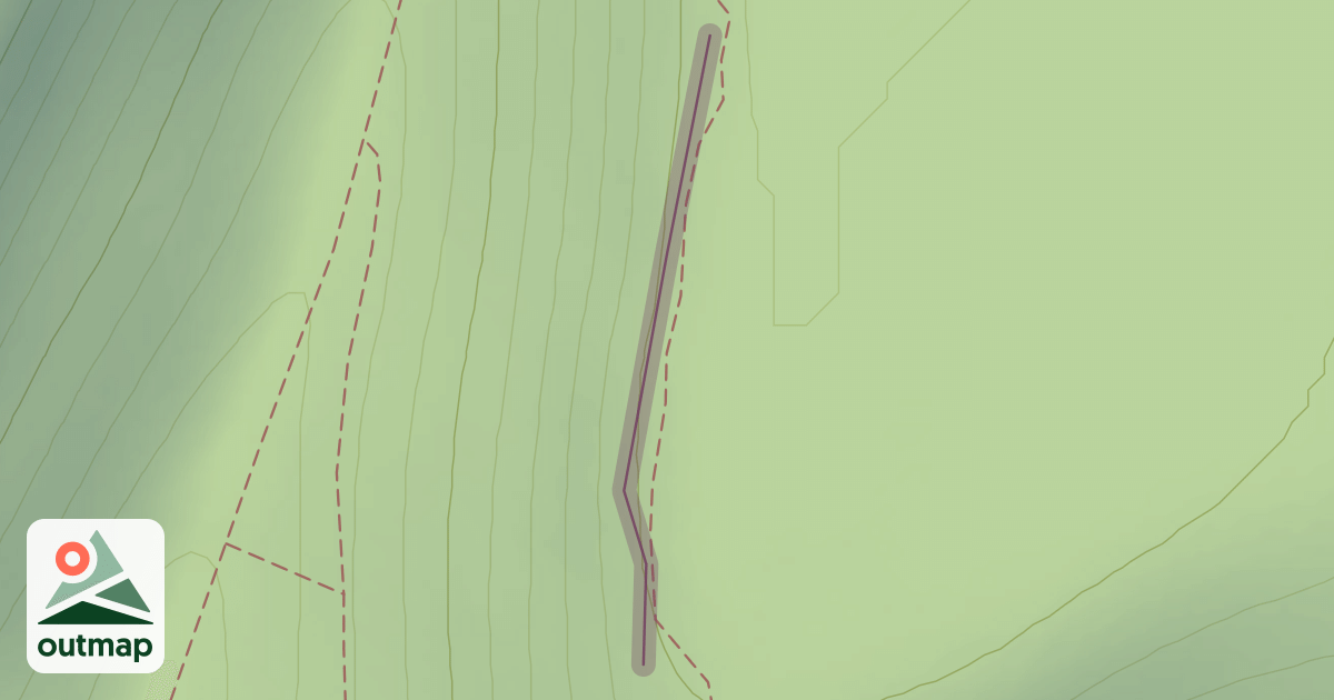 Map of Climbing Crag
