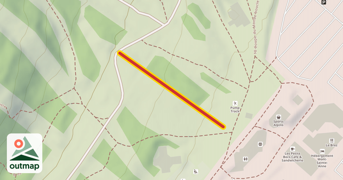Map of Le Mille-Pattes