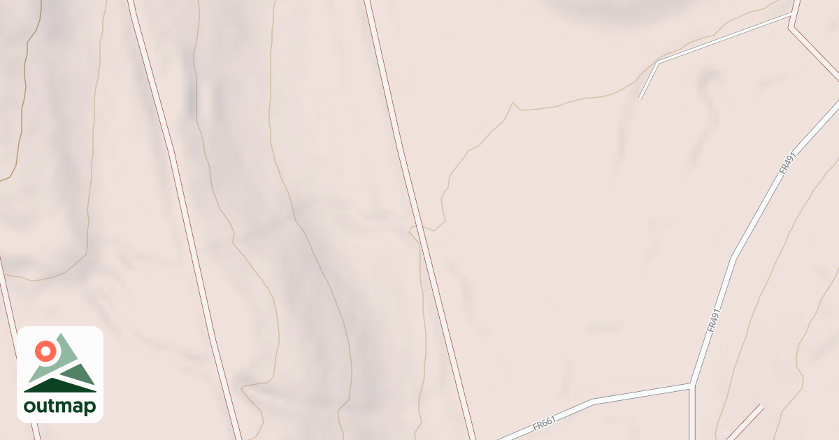 Map of TIMBERLINE ATV A LOOP