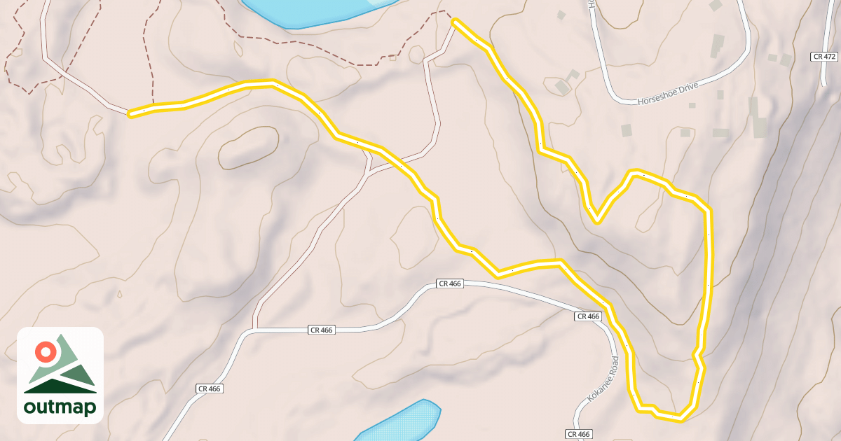Map of Janice's Jaunt