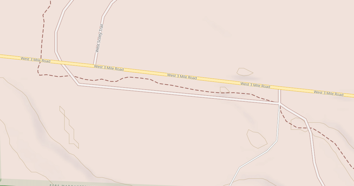 Map preview of Little Manistee Motorcycle Trail