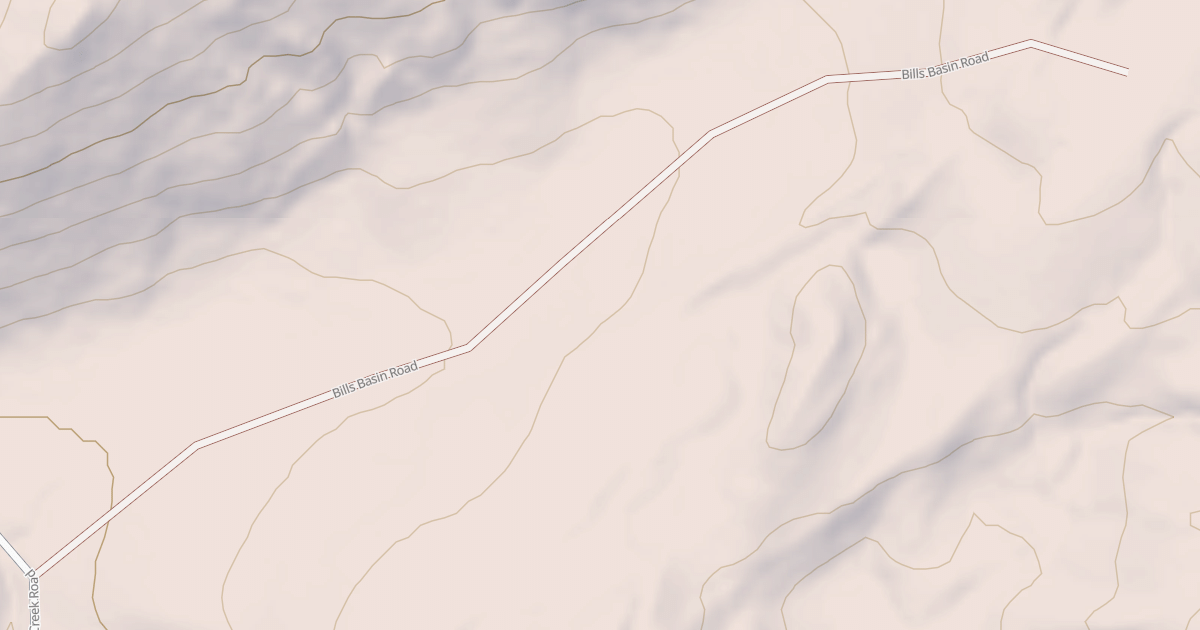 Map preview of BILLS BASIN