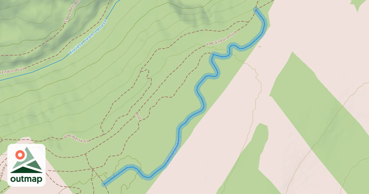 Map of 40 La Spirale