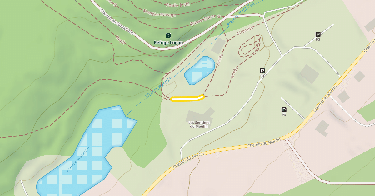 Map preview of accès