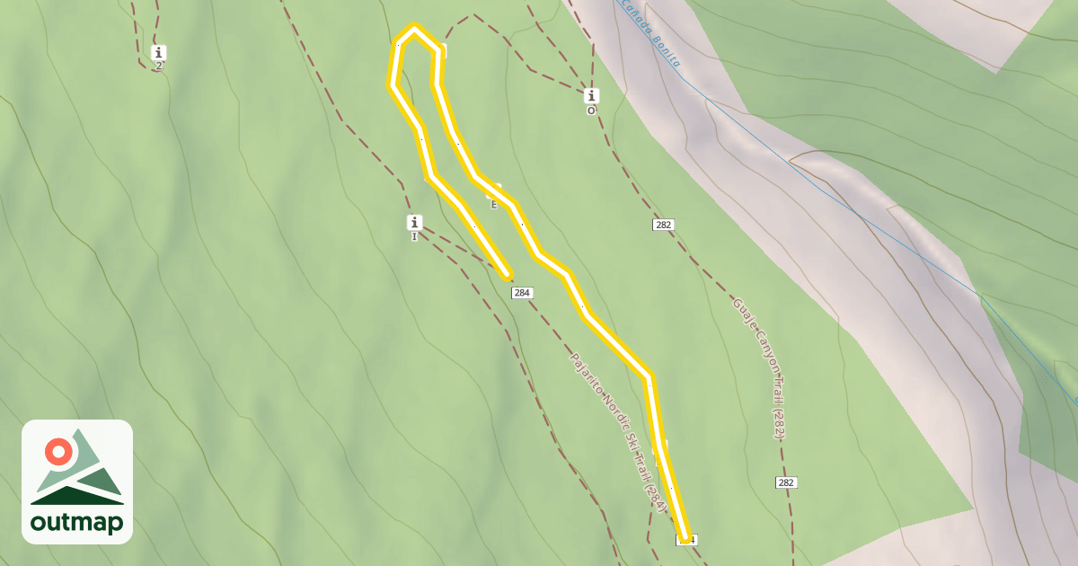 Map of TJ's Trail