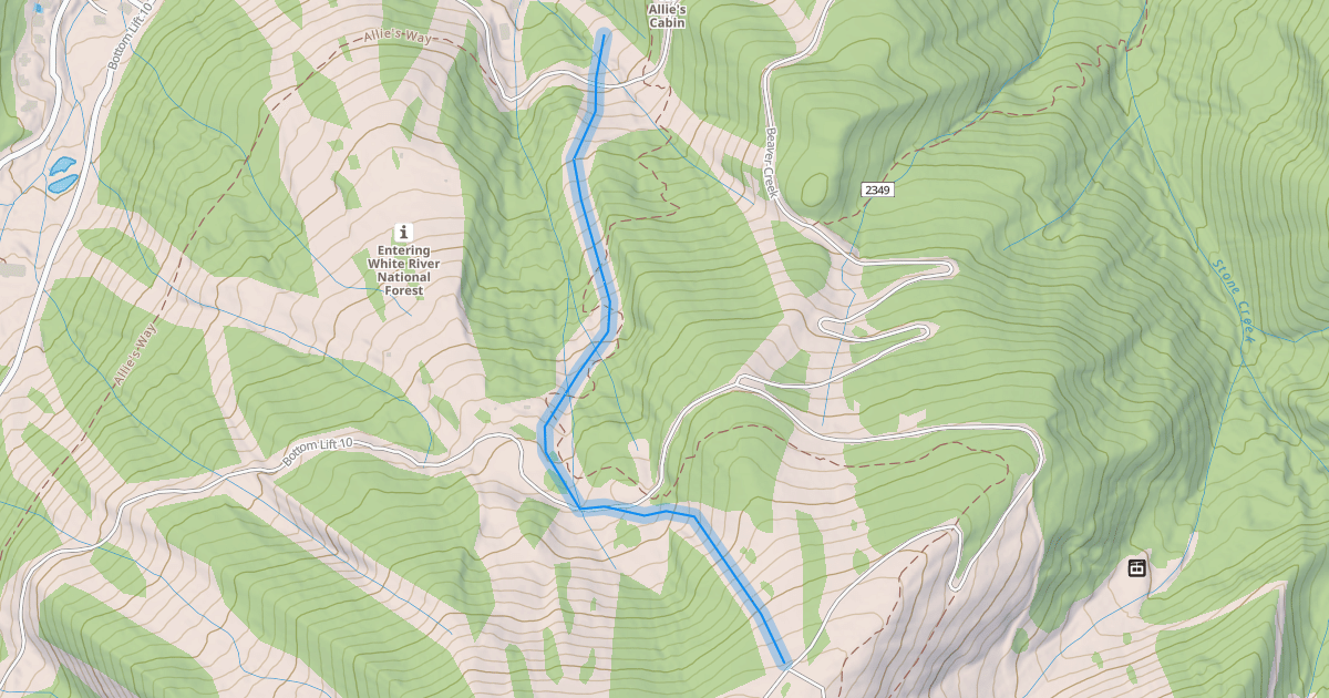 Map preview of Latigo-Lower