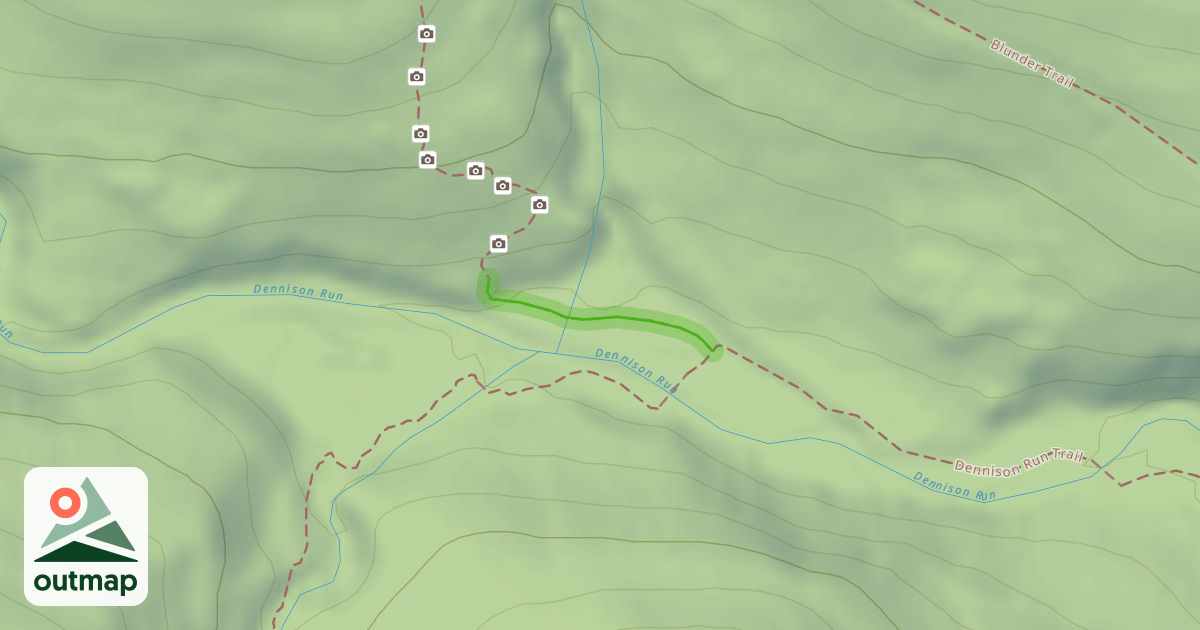 Map of Goat Trail