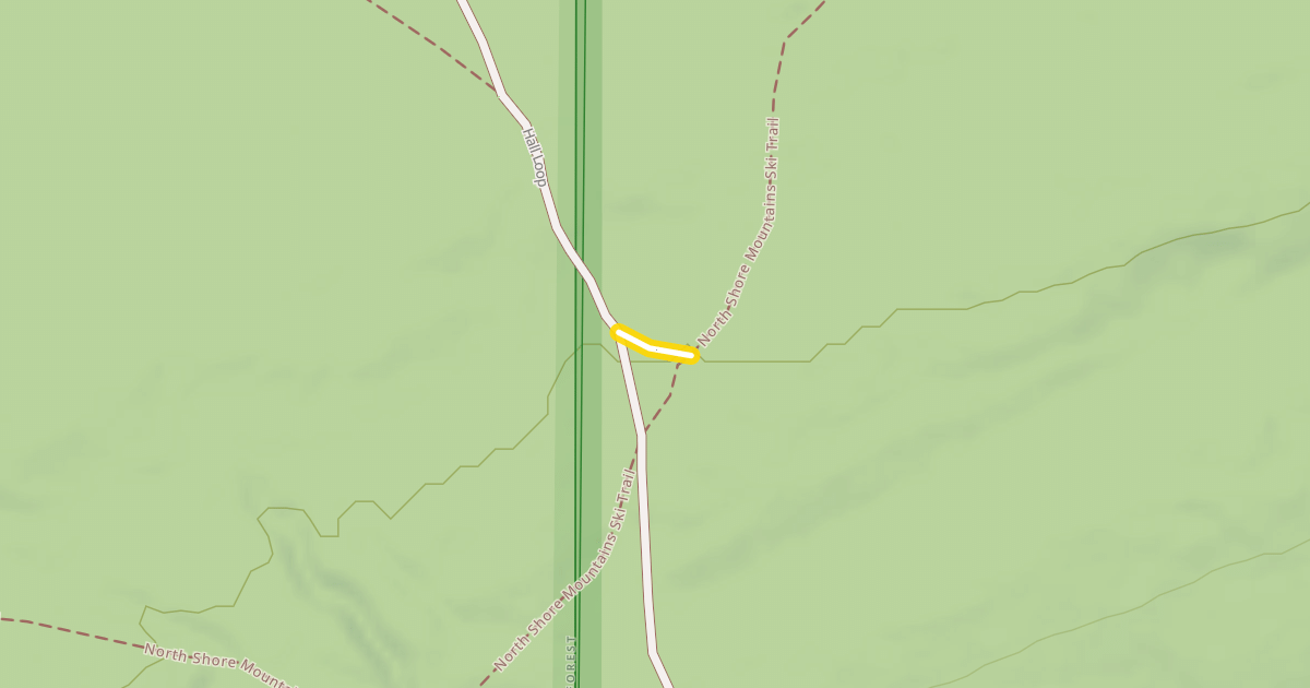 Map preview of Hall Loop