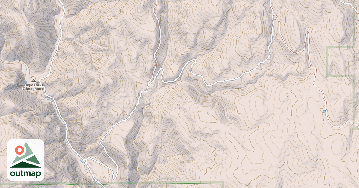 Map of USFS National Forest System Roads {3E56CE73-6241-4AB9-AE13-FFF36B741D73}