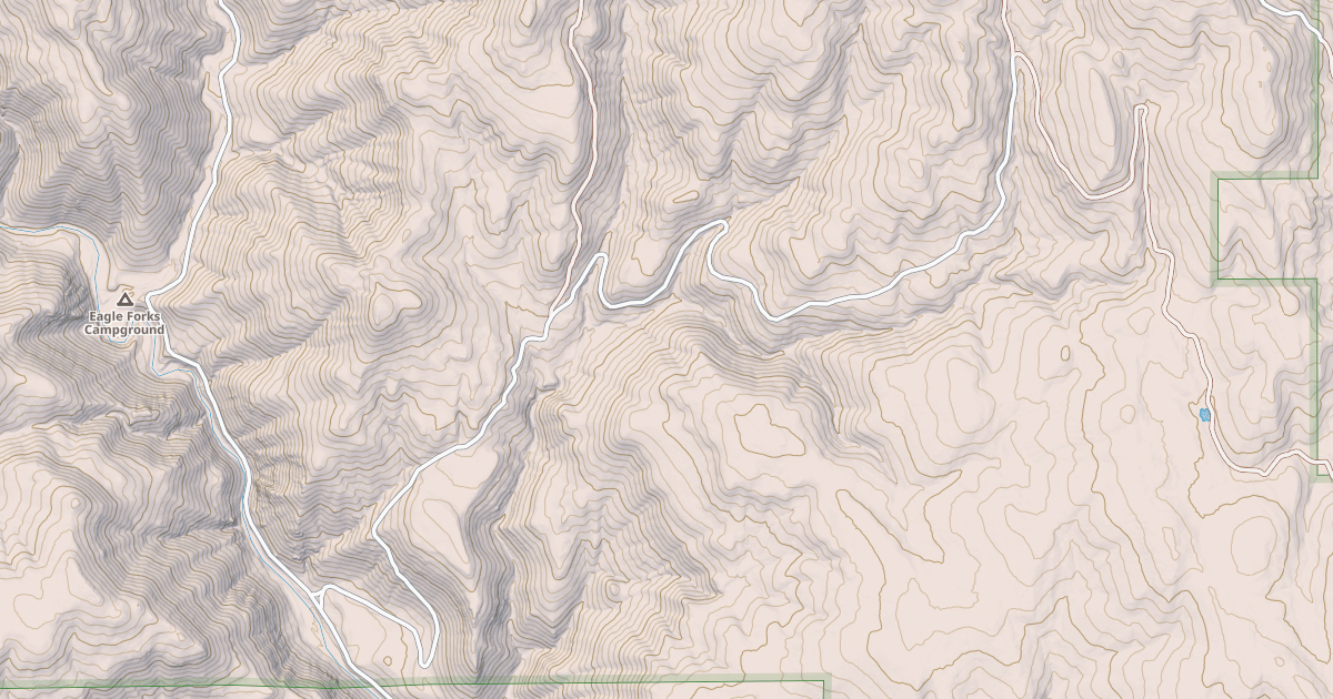 Map preview of USFS National Forest System Roads {3E56CE73-6241-4AB9-AE13-FFF36B741D73}