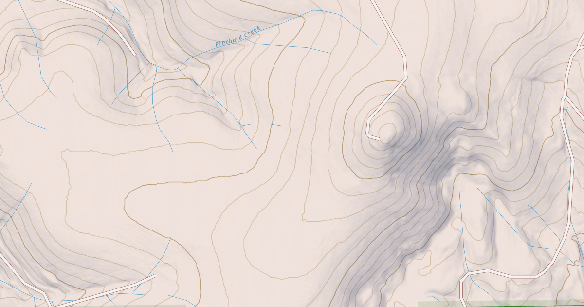 Map preview of CAMEL PEAK LOOKOUT SPUR A