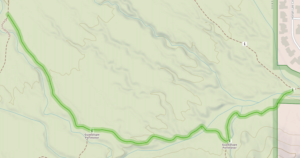 Map preview of Thash Kavid South Trail