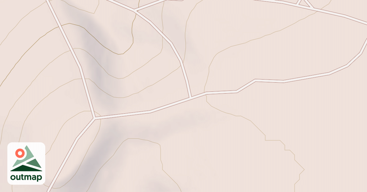 Map of Radar Hill OHV Trails