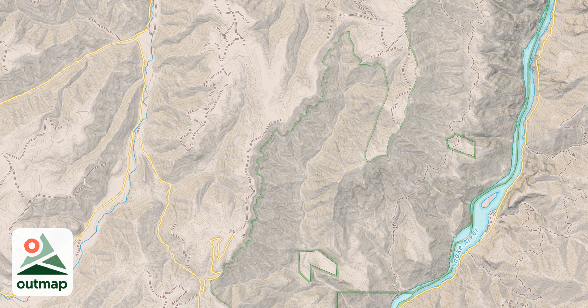 Map of Summit Ridge Snowmobile