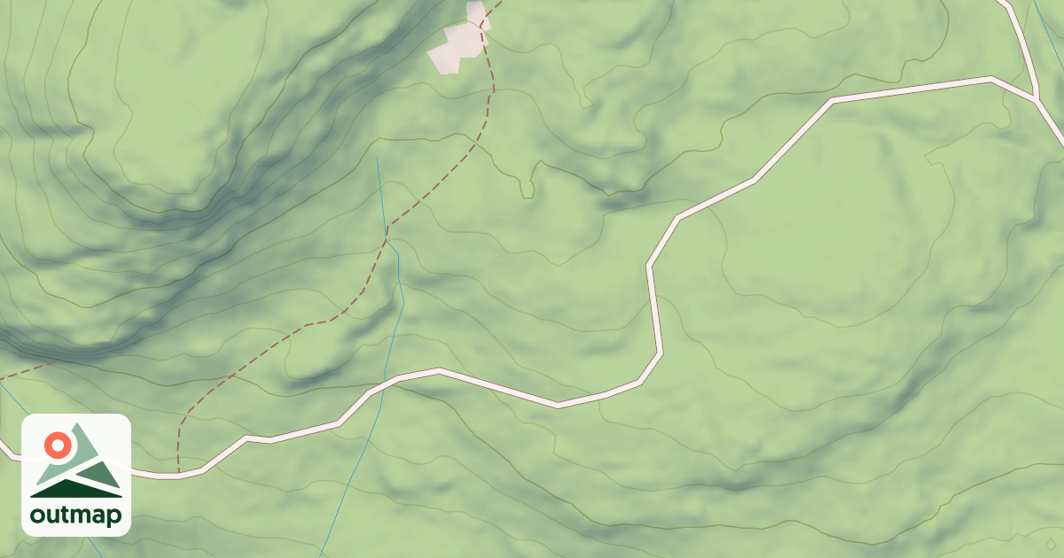 Map of Catamount Trail