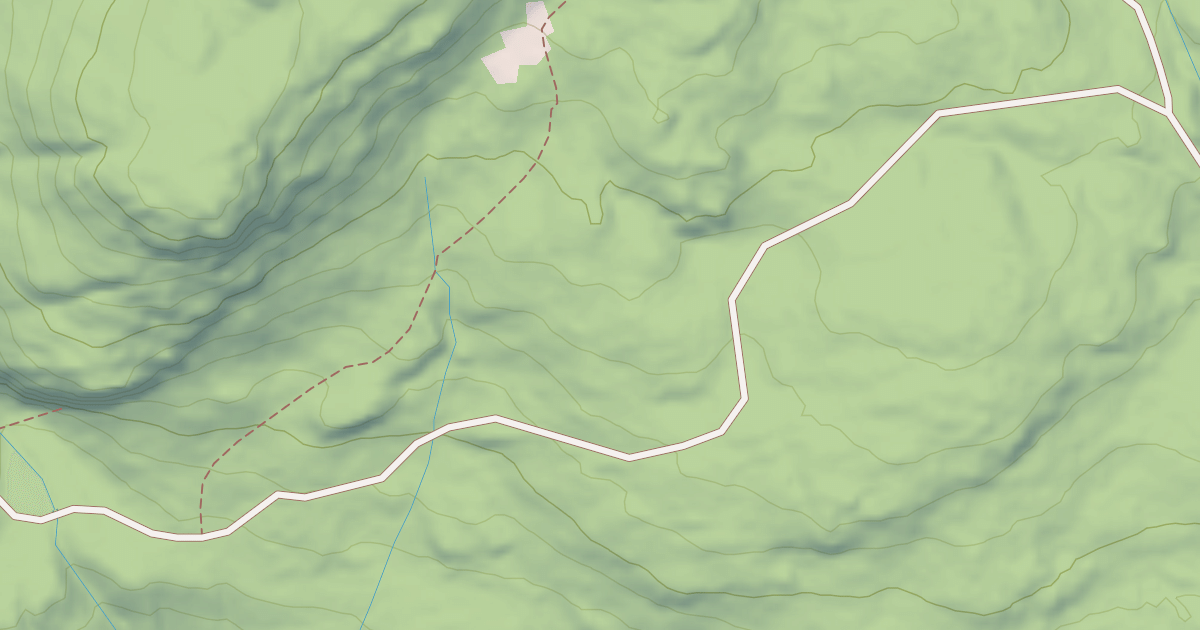Map preview of Catamount Trail